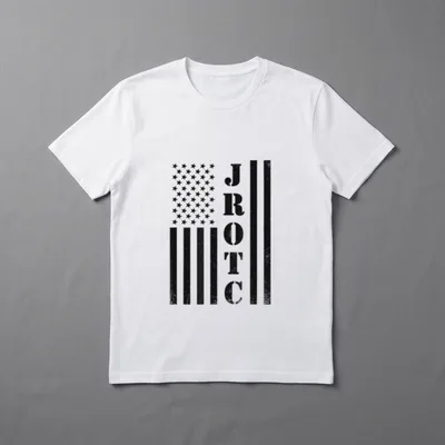 JROTC Veteran American Flag T-Shirt – Classic T-Shirt in Black