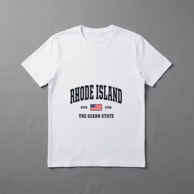 Rhode Island Veteran T-Shirt – RHODE ISLAND ESTD 1790 THE OCEAN STATE – Classic T-Shirt in Black