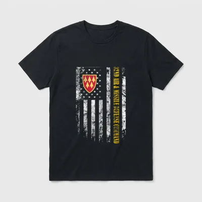 Proud Military Veteran Patriotic T-Shirt – Classic T-Shirt in Black