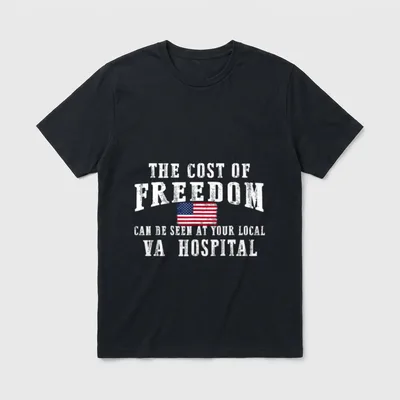 Veteran Hospital Support T-Shirt – Classic T-Shirt in Black
