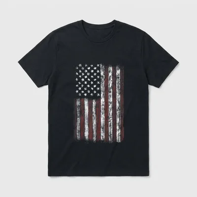 U S Patriot War Veteran T-Shirt – Classic T-Shirt in Black