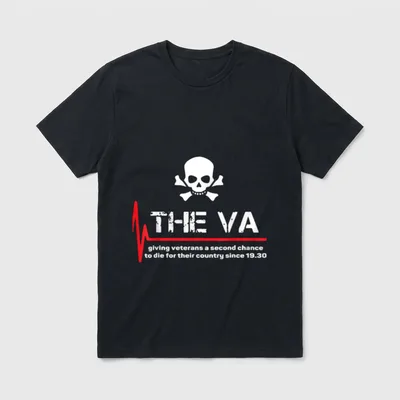 Veterans Affairs Second Chance T-Shirt – Classic T-Shirt in Black