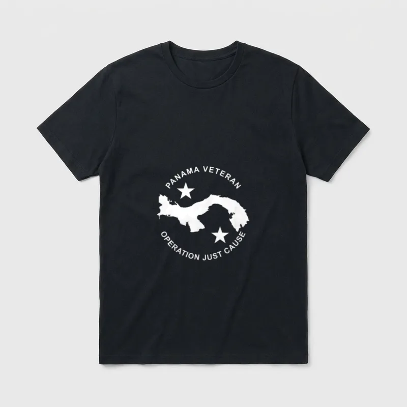 Operation Just Cause Veteran T-Shirt – Classic T-Shirt in Black