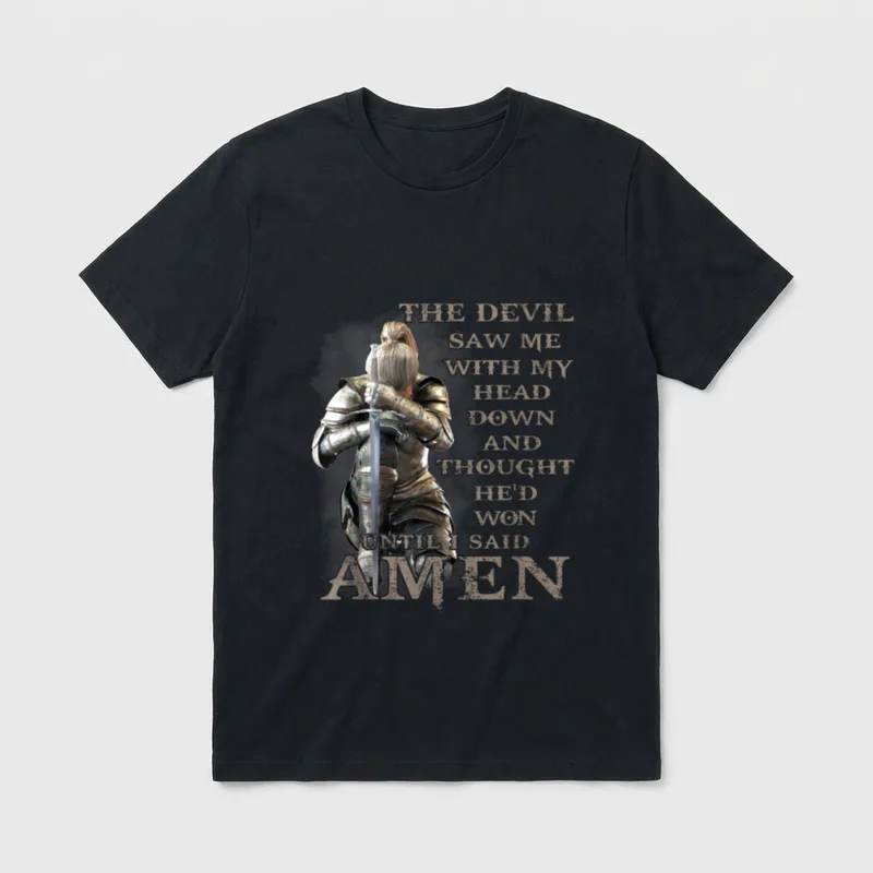 Veteran Prayer Faith T-Shirt – Classic T-Shirt in Black