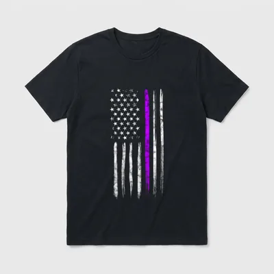 Purple Heart Veteran T-Shirt – Classic T-Shirt in Black