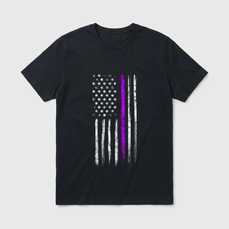 Purple Heart Veteran T-Shirt – Classic T-Shirt in Black
