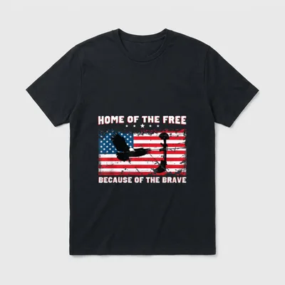 Proud Veteran Military Patriotic T-Shirt – Classic T-Shirt in Black