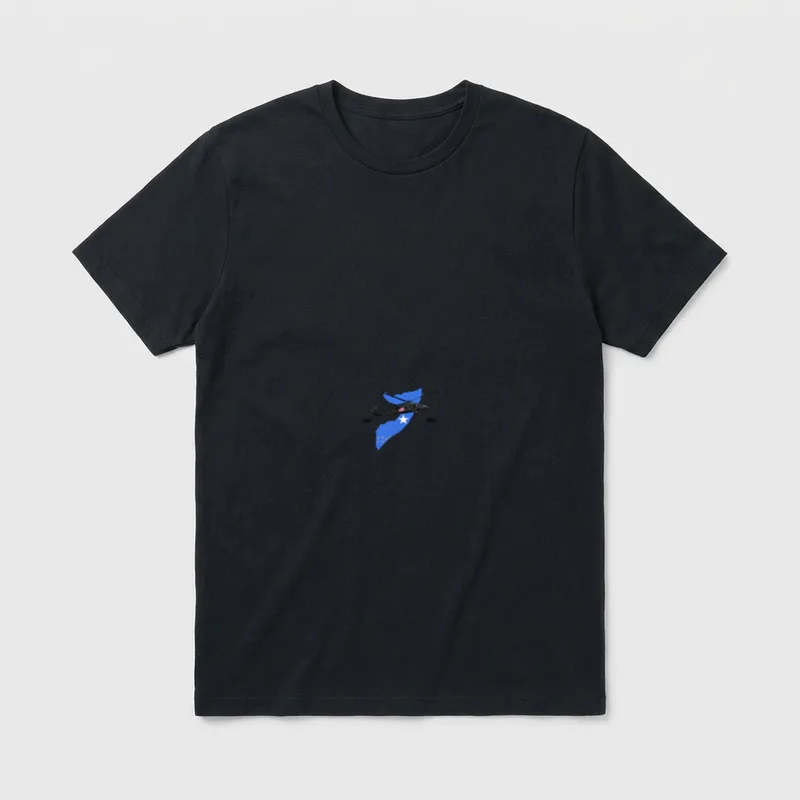 Operation Restore Hope Veteran T-Shirt – Helicopter with white star and years 1992 and 1993 – Classic T-Shirt in Black