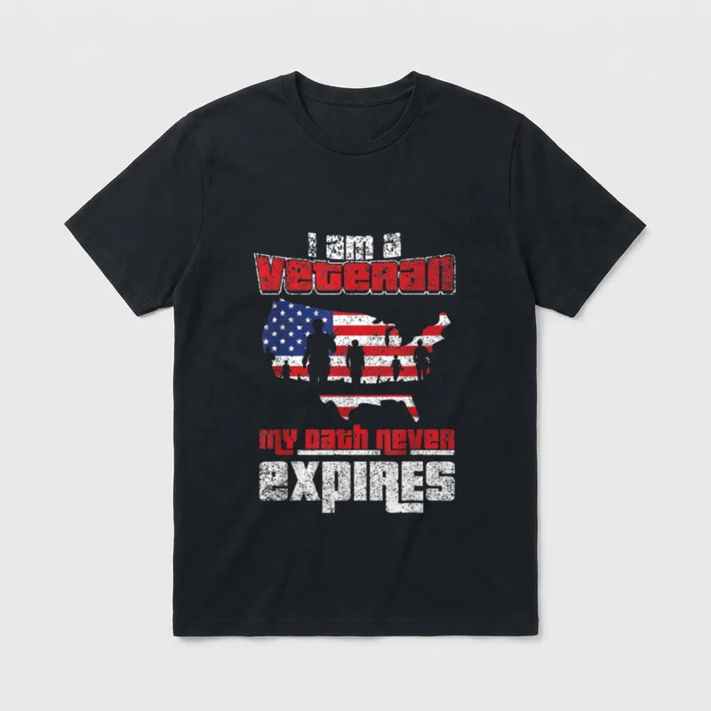 Military Service Commitment T-Shirt – Classic T-Shirt in Black