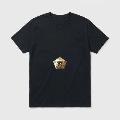 Joint Task Force Guantanamo Veteran T-Shirt – JTF-GITMO patch with military service branch seals – Classic T-Shirt in Black