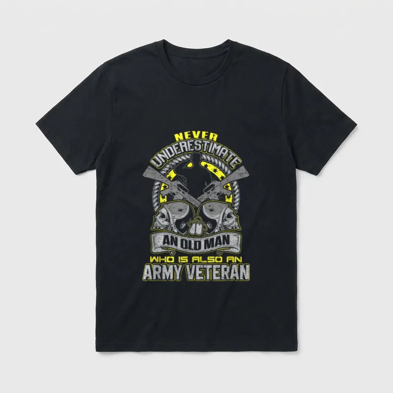 Veteran Service Member T-Shirt – Classic T-Shirt in Black