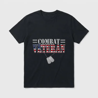 Veteran Deployment Day T-Shirt – Classic T-Shirt in Black