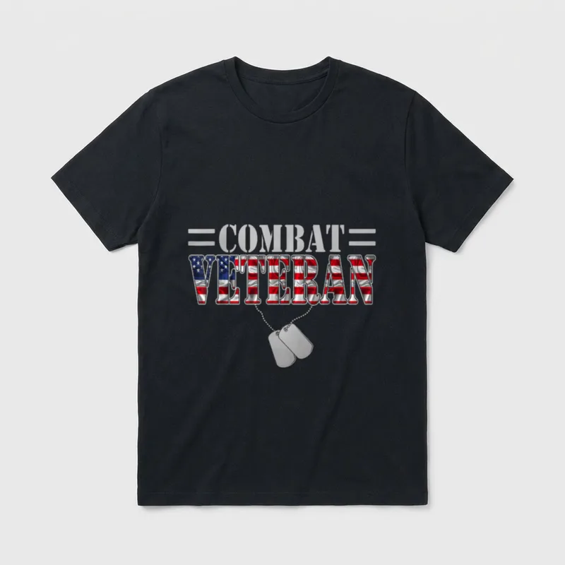 Veteran Deployment Day T-Shirt – Classic T-Shirt in Black