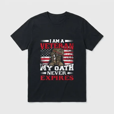 Service Member Oath T-Shirt – Classic T-Shirt in Black