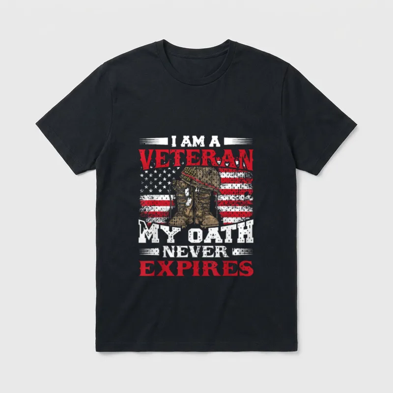 Service Member Oath T-Shirt – Classic T-Shirt in Black