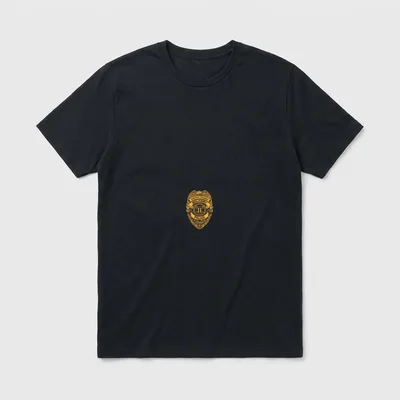 MP Veteran Badge T-Shirt – Classic T-Shirt in Black