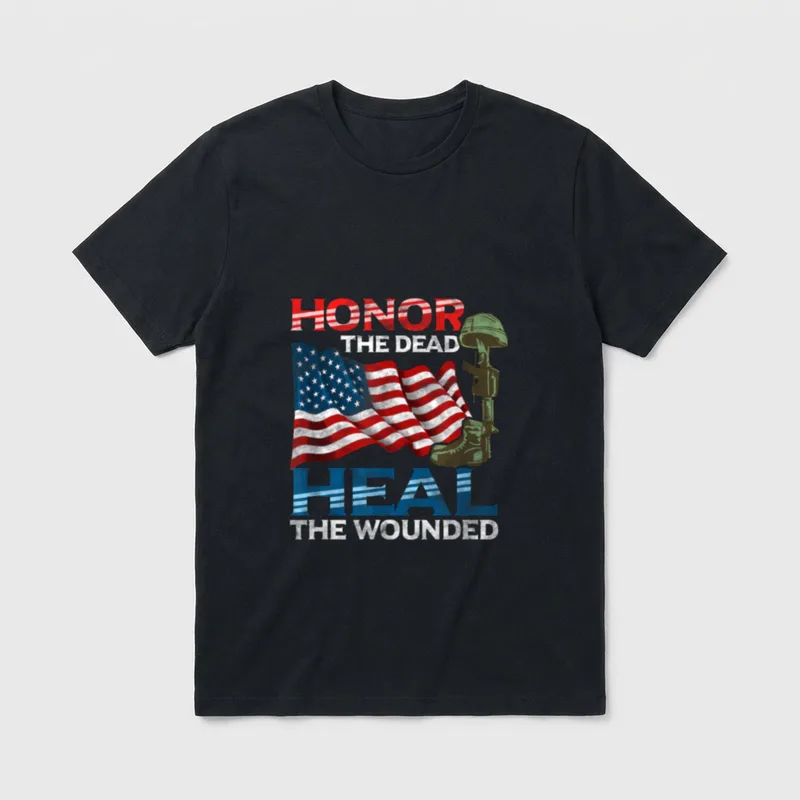 Military Veteran Honor T-Shirt – Classic T-Shirt in Black