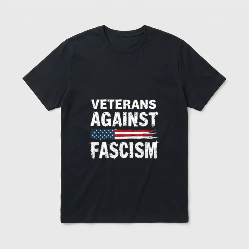 Patriotic Veteran Political T-Shirt – Classic T-Shirt in Black