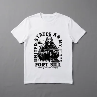 Fort Sill Veteran T-Shirt – Classic T-Shirt in Black