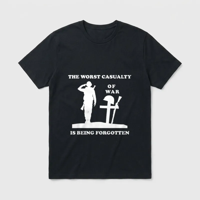The Worst Casualty of War T-Shirt – Classic T-Shirt in Black
