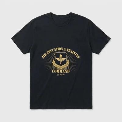 Air Education and Training Command Veteran T-Shirt – Classic T-Shirt in Black
