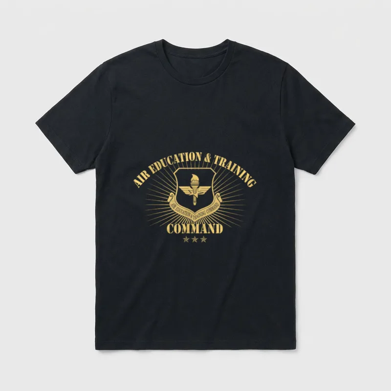 Air Education and Training Command Veteran T-Shirt – Classic T-Shirt in Black