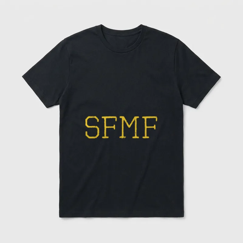 The Salty Veteran SFMF Motivated Military T-Shirt – Classic T-Shirt in Black