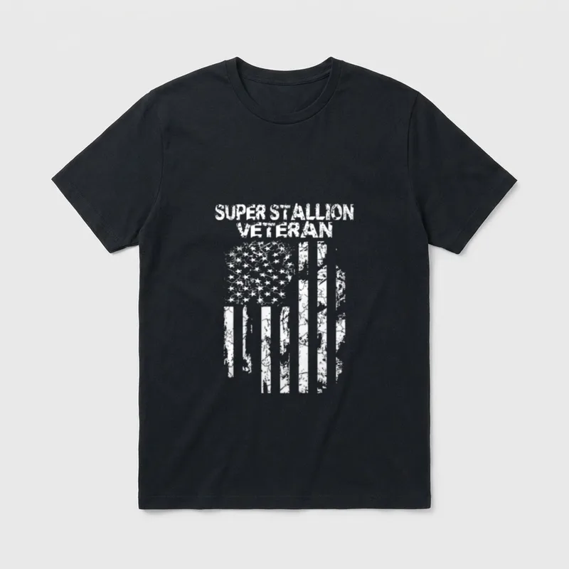 CH-53E Super Stallion Veteran T-Shirt – Classic T-Shirt in Black