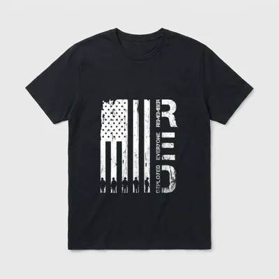 Military Red Friday Veterans T-Shirt – Classic T-Shirt in Black