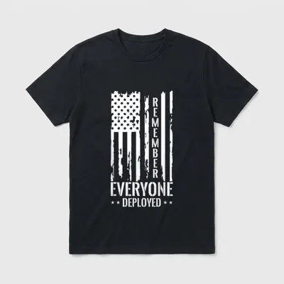 Armed Forces Appreciation T-Shirt – Classic T-Shirt in Black