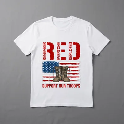 Support Our Troops T-Shirt – Classic T-Shirt in Black