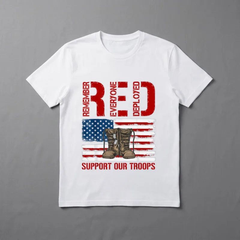 Support Our Troops T-Shirt – Classic T-Shirt in Black