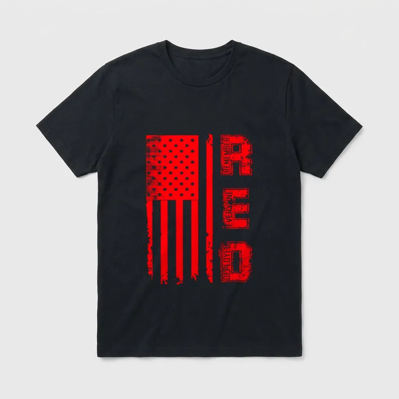 Military Deployment Remembrance T-Shirt – Classic T-Shirt in Black
