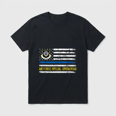Military Special Ops Veteran T-Shirt – Classic T-Shirt in Black