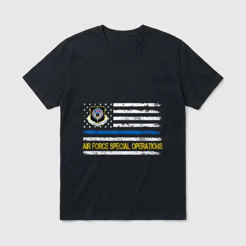 Military Special Ops Veteran T-Shirt – Classic T-Shirt in Black