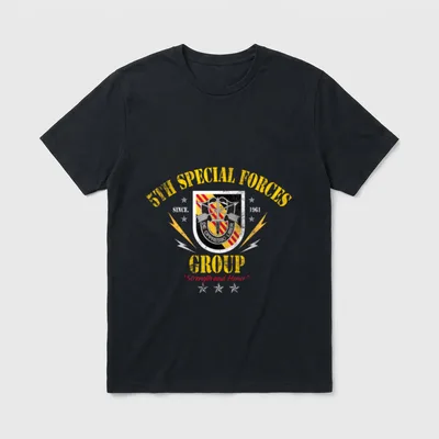 Special Forces Military Patriotic T-Shirt – Classic T-Shirt in Black