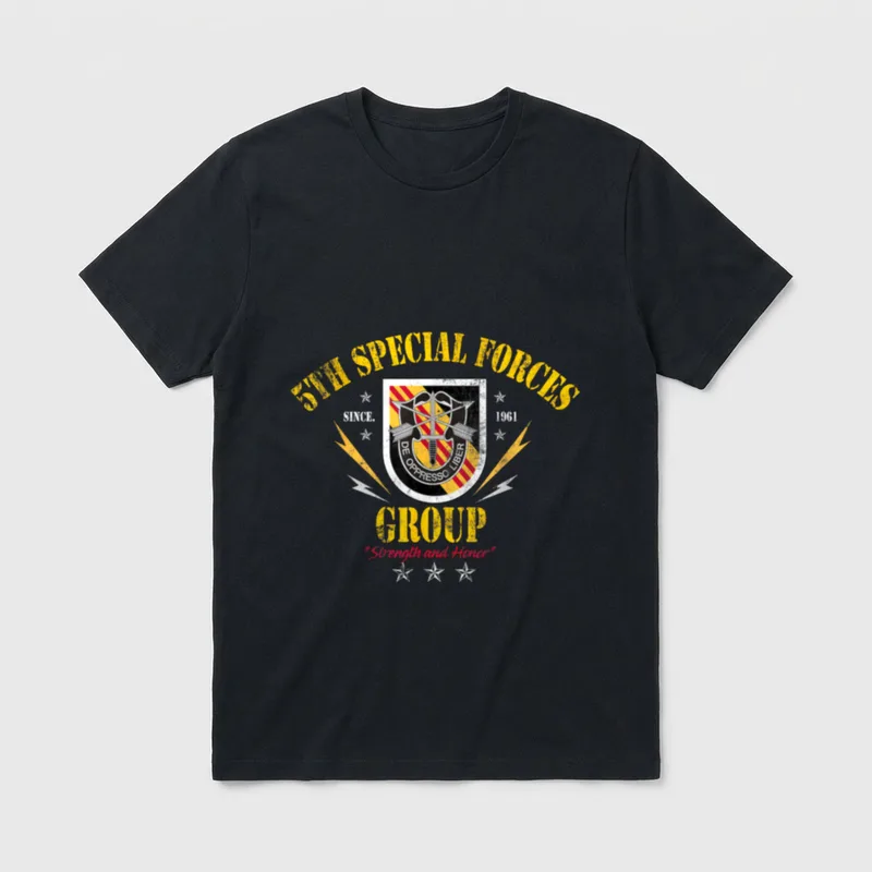 Special Forces Military Patriotic T-Shirt – Classic T-Shirt in Black