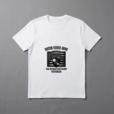 Army Ranger Battalion Veteran T-Shirt – Classic T-Shirt in Black