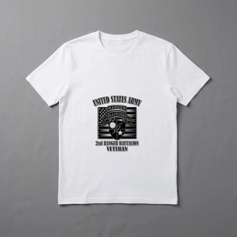 Army Ranger Battalion Veteran T-Shirt – Classic T-Shirt in Black
