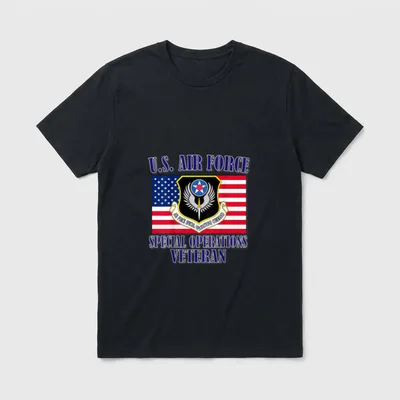 US Air Force Special Operations Veteran T-Shirt – Classic T-Shirt in Black