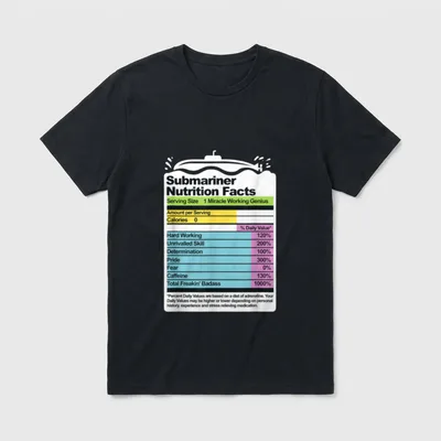 US Military Submarine for a Veteran T-Shirt – Classic T-Shirt in Black