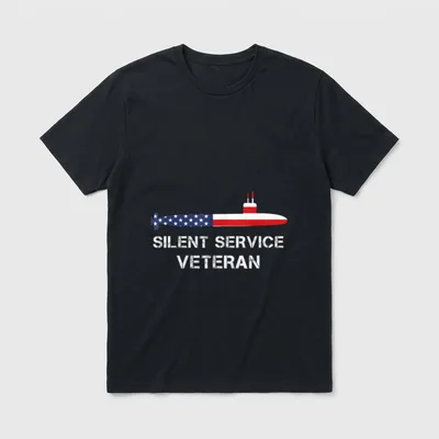Military Submarine Navy Veteran T-Shirt – Classic T-Shirt in Black