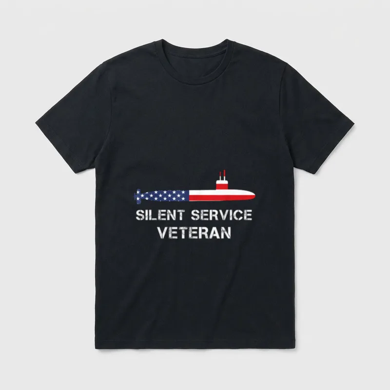 Military Submarine Navy Veteran T-Shirt – Classic T-Shirt in Black