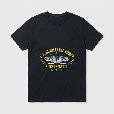 Submarine Veterans Day T-Shirt – Classic T-Shirt in Black