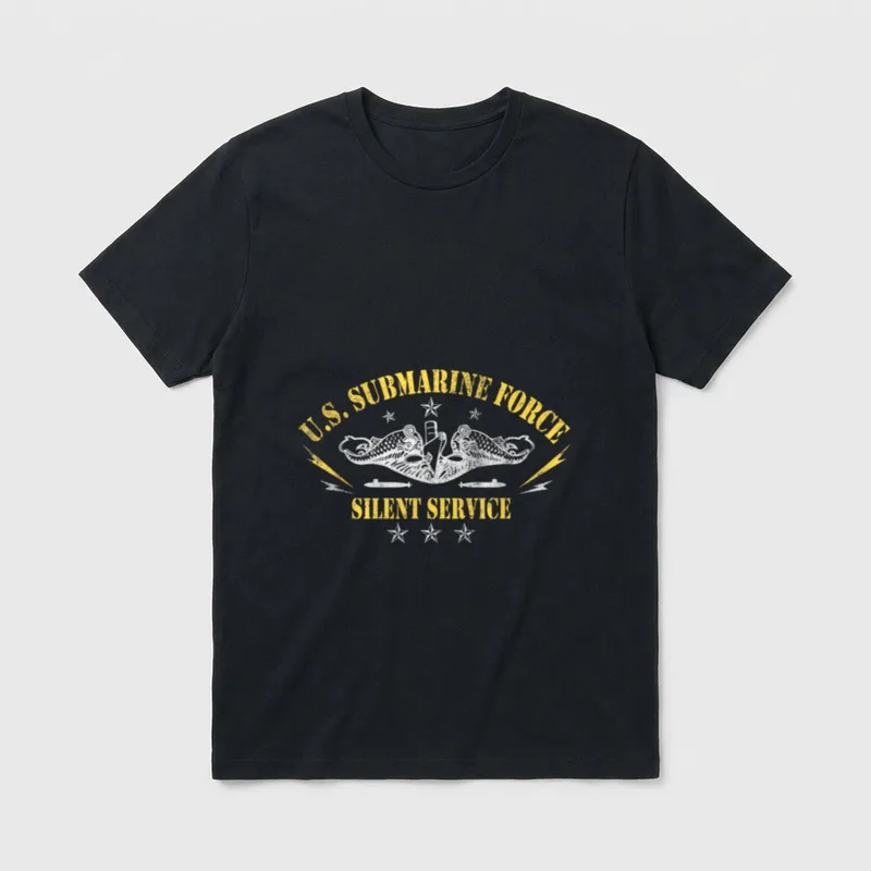 Submarine Veterans Day T-Shirt – Classic T-Shirt in Black