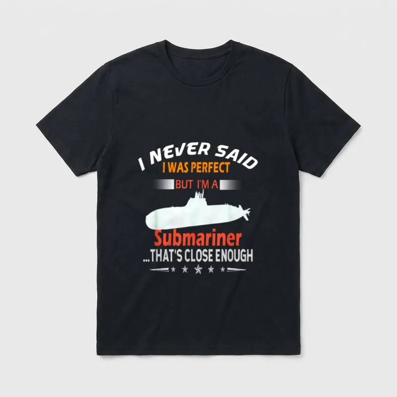 Submariner Navy Gift T-Shirt – Classic T-Shirt in Black