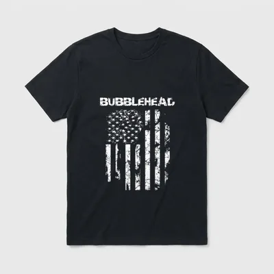 Bubblehead Navy Veteran T-Shirt – Classic T-Shirt in Black