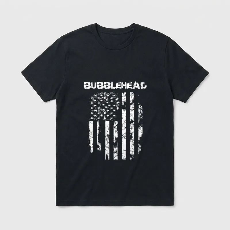 Bubblehead Navy Veteran T-Shirt – Classic T-Shirt in Black