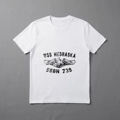 USS Nebraska Submarine Veteran T-Shirt – Classic T-Shirt in Black