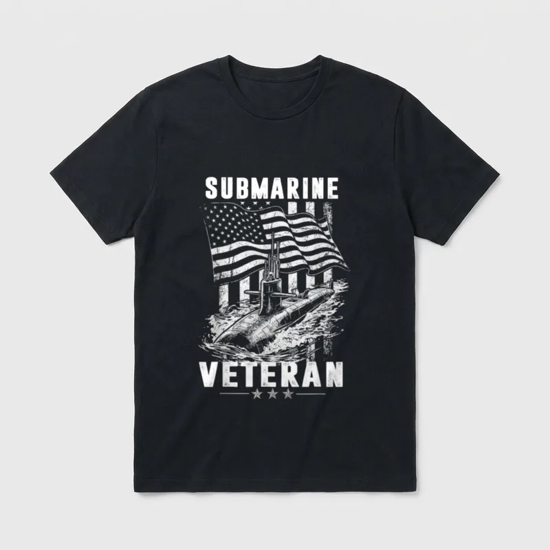 Submariner Patriotic T-Shirt – Classic T-Shirt in Black